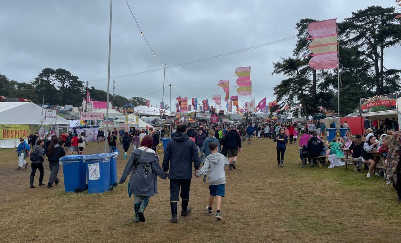 Mud at Camp Bestival