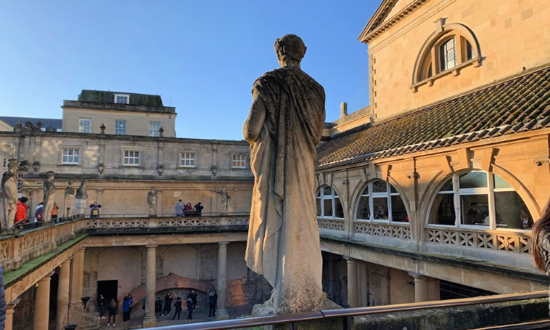 Statue Roman Baths