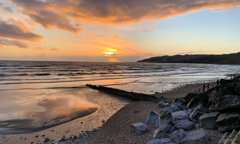 Sunset-Charmouth
