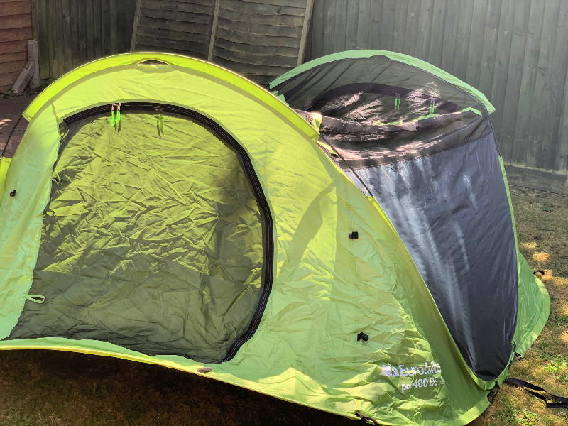 Millets pop outlet up tent