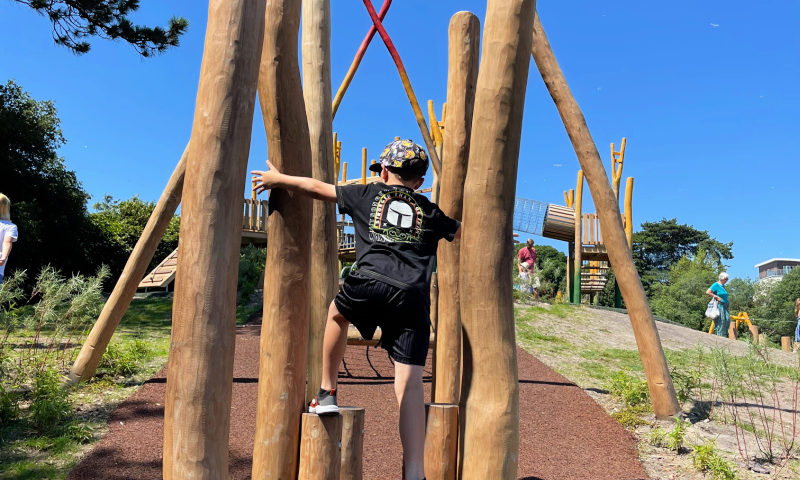 Poole Park Climbing set