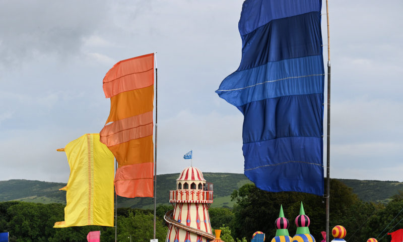 Camp Bestival Flags