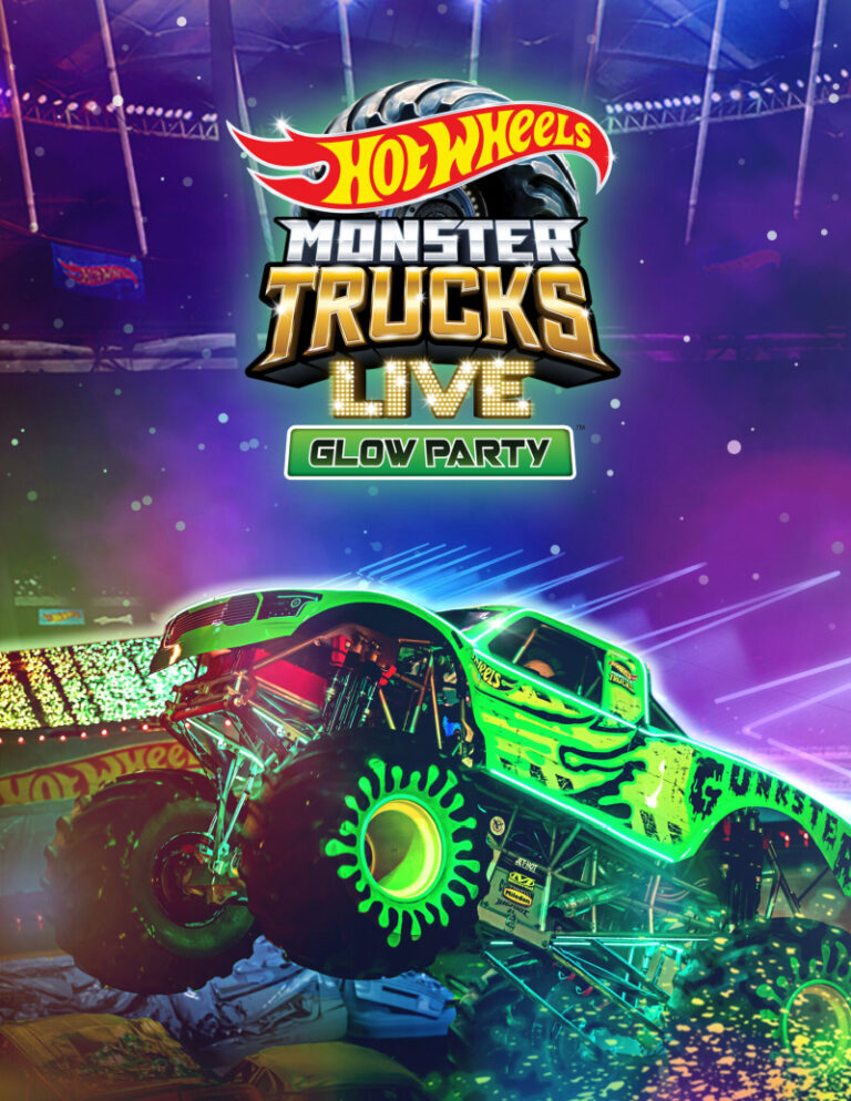 Hot Wheels Monster Truck, Glow Party UK Destination travel blog