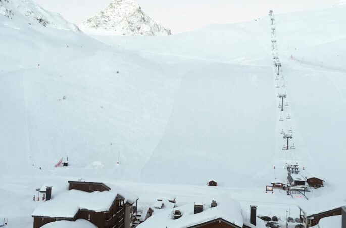 a ski resort