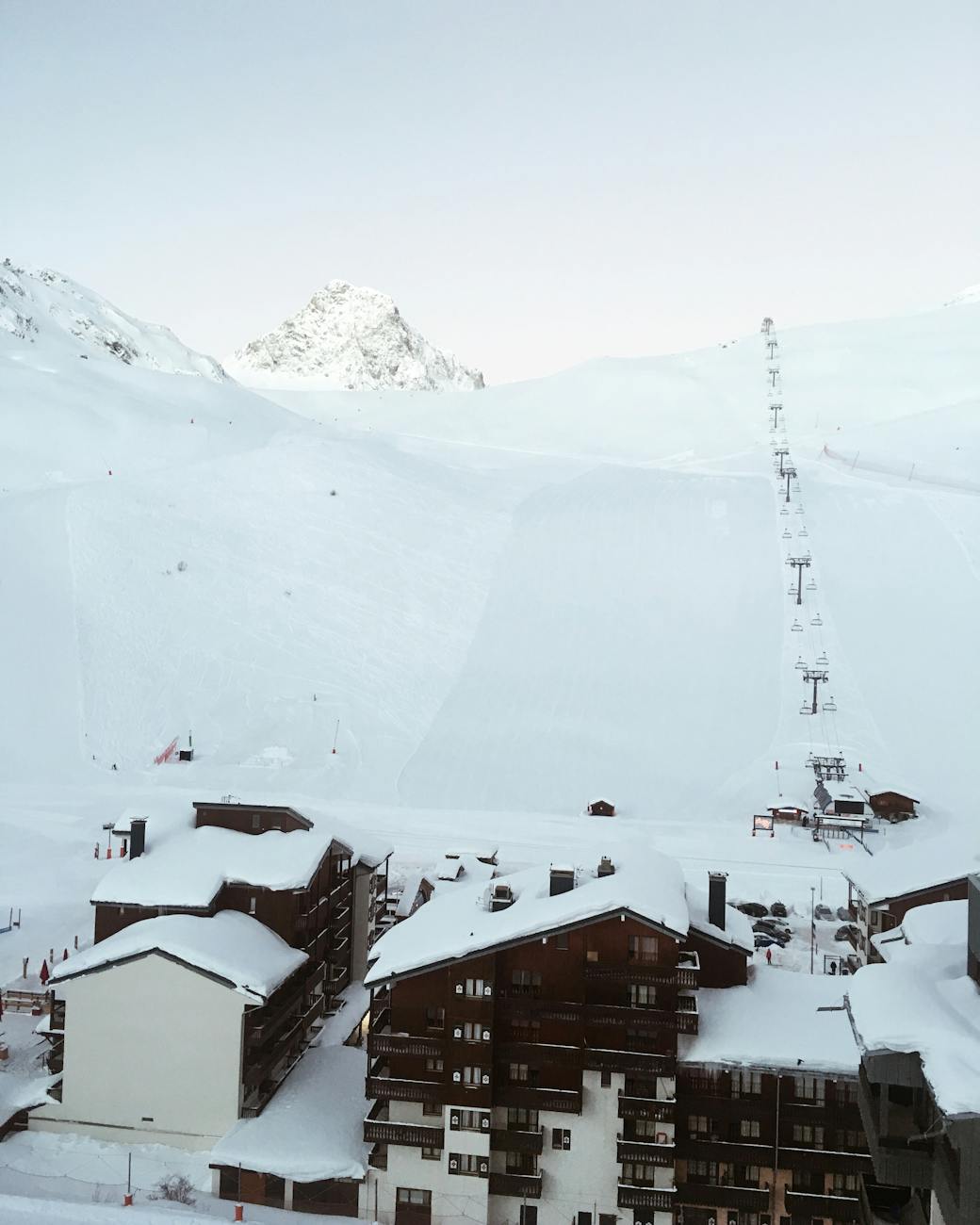 a ski resort